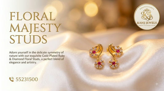 Floral Majesty Studs