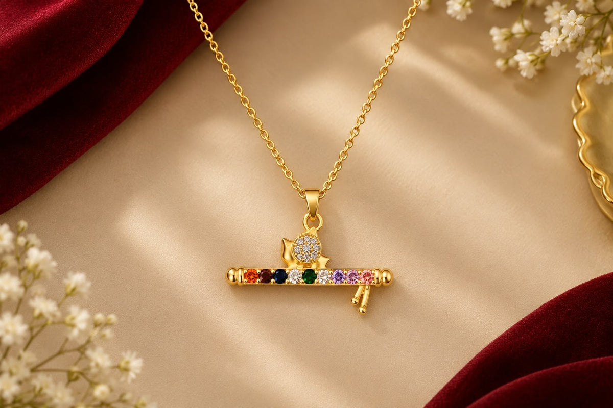 Flute Pendant & Chain