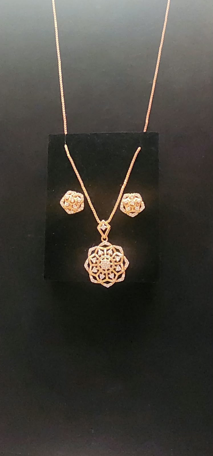 L2 55 Pendant & Earrings Set